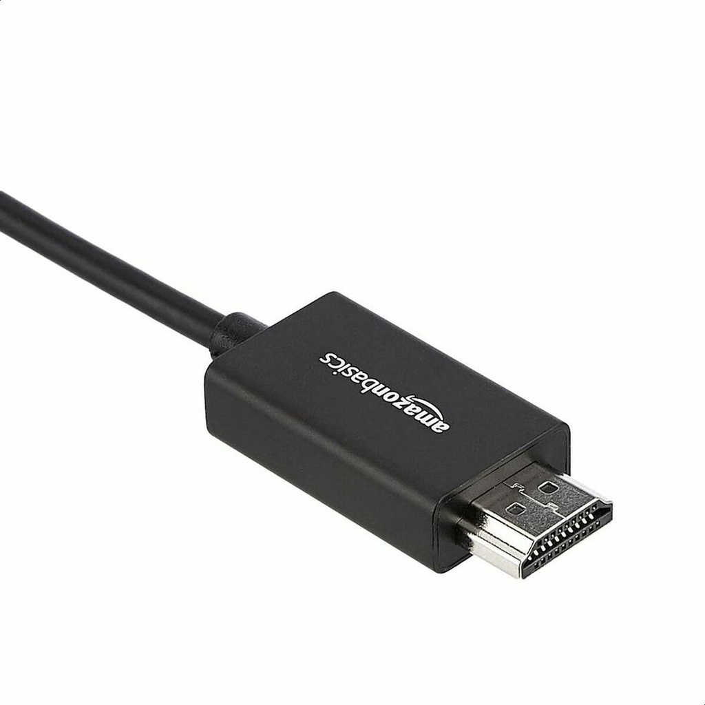 Basics Premium Aluminum USB-C to HDMI Cable Adapter (Thunderbolt 3 Compatible) 4K@60Hz - 6-Foot