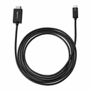 Basics Premium Aluminum USB-C to HDMI Cable Adapter (Thunderbolt 3 Compatible) 4K@60Hz - 6-Foot