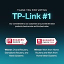 TP-Link 𝐃𝐞𝐜𝐨 BE23 Dual-Band BE3600 WiFi 7 Mesh Wi-Fi System | 4-Stream 3.6 Gbps, 160 Mhz | Covers up to 6,500 Sq.Ft | 2× 2.5G Ports Wired