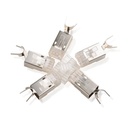 Cable Matters 50-Pack RJ45 Shielded Modular Plugs with Strain Relief Boots