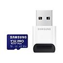 Samsung PRO Plus 128GB MicroSDXC UHS-I U3 160MB/s Full HD & 4K UHD Memory Card Inc. USB-Card Reader (MB-MD128KB/WW)