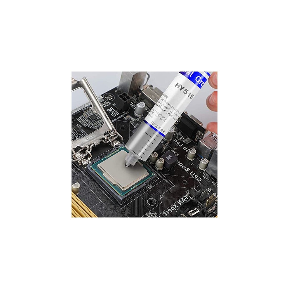 HY510100g 25g4 Thermal PasteHeatsink Paste Thermal Conductivity 193Wmk Carbon Based High Performance Thermal Compound CPU for All Coolers100 Gram