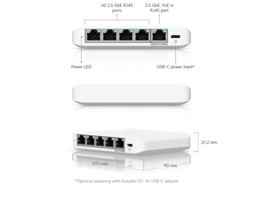 Unify Switch Flex Gb 5 port USW-Flex-2.5G-5