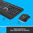 Logitech MK540 Wireless Keyboard en Mouse 