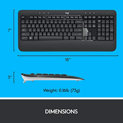 Logitech MK540 Wireless Keyboard en Mouse 