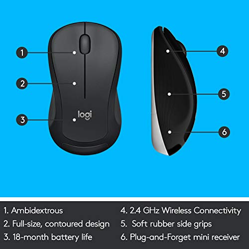 Logitech MK540 Wireless Keyboard en Mouse 