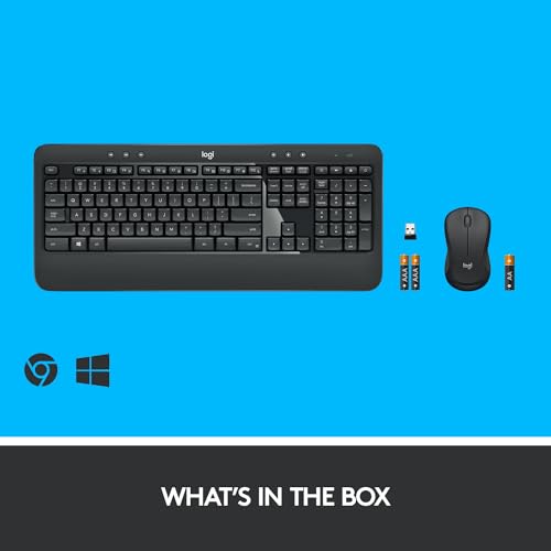 Logitech MK540 Wireless Keyboard en Mouse 