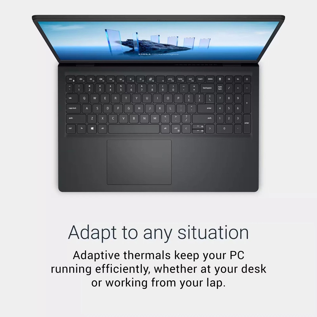 Dell - 15.6' 2K Touchscreen Laptop - Intel Core I5 1334U 2023 - 8GB Memory - 512GB Storage - Carbon Black