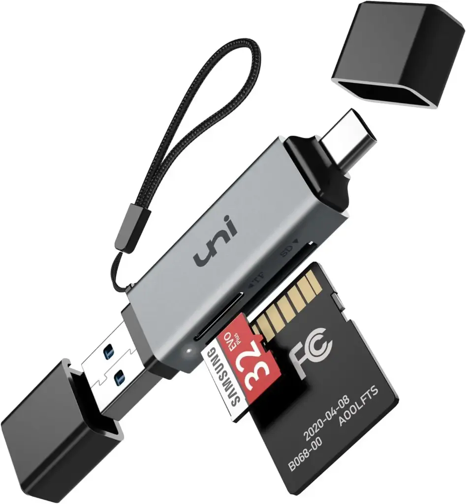 Memory SD Card Reader USB C to Micro SD Card adapter USB 3.0 
