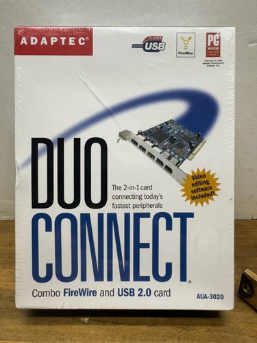 DuoConnect Cardbus Adapter:2xFirewire,2xUSB Ports