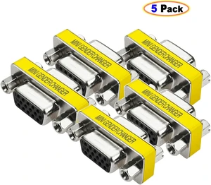 Mini Gender Changer HD15(HD VGA/SVGA) M/M
