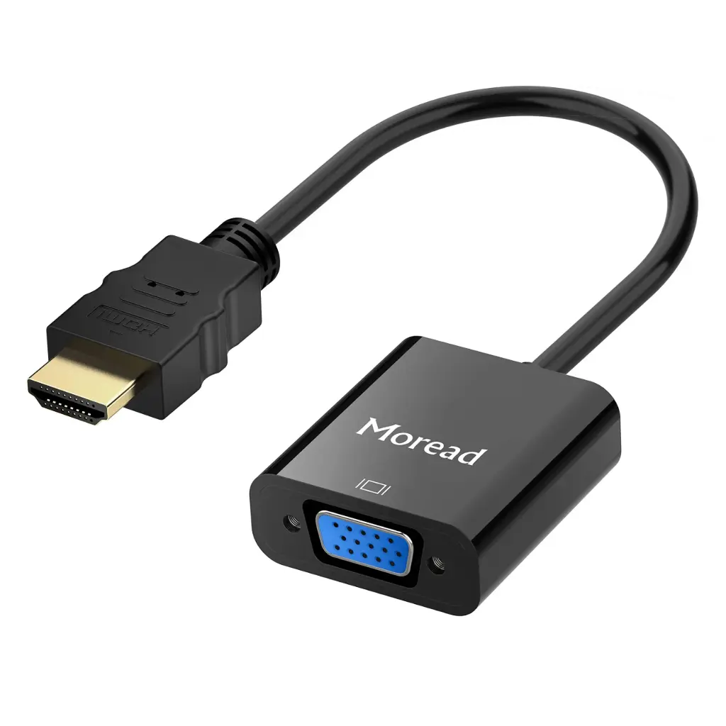 HDMI to VGA Adapter M to F Gold Plated Moread
