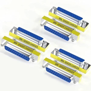 DB25  F/F,Molded Gender Changers