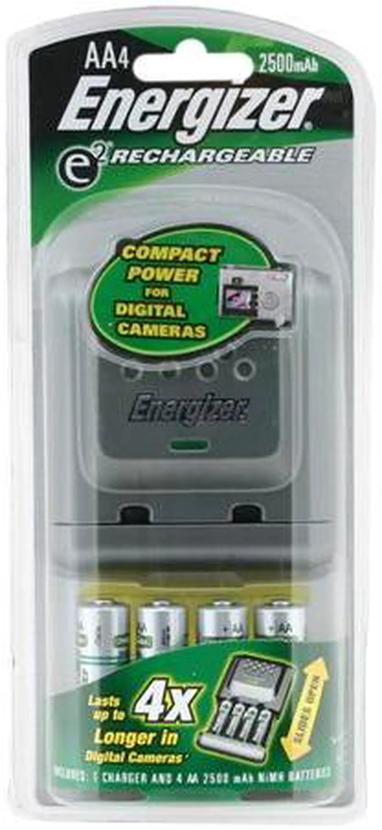 [ACC-012] Energizer Powercharger & 4 rechargeables 2450 mAh CHDCWB-4