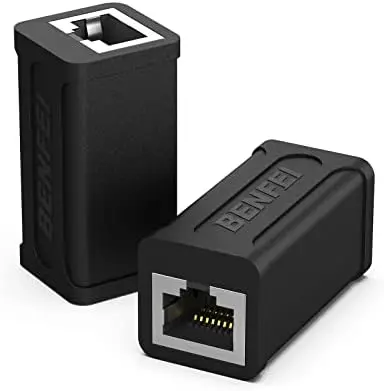 [ACC-046F] Benfei RJ45 Coupler Female to Female Cat7/6/5e p/st
