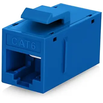 Cat6 Keystone Coupler Female to Female p/st