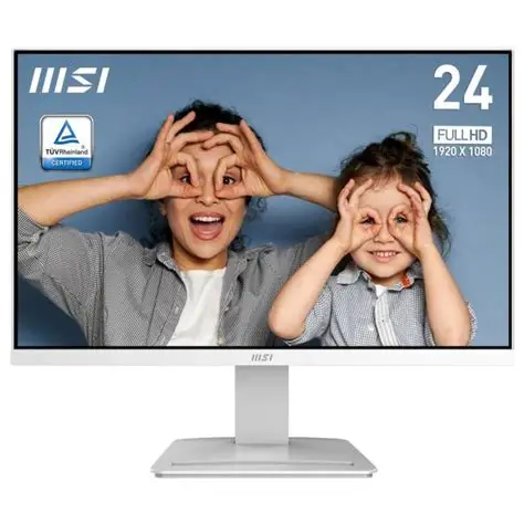 [MON-MSI-MP2412] Monitor MSI Pro 23.5''(1920x1080) 1xHDMI 1xDisplayport MP2412W Black