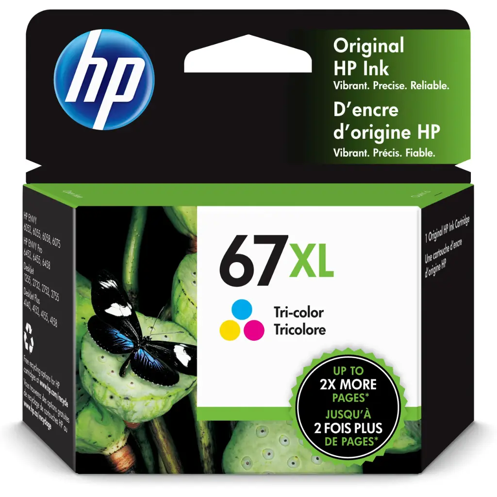 Cartridge HP67 XL COLOR 