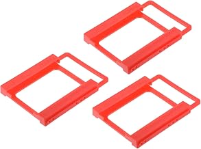 SSD Bracket 2.5 To 3.5" Platic Red Hard Disk Mounting
