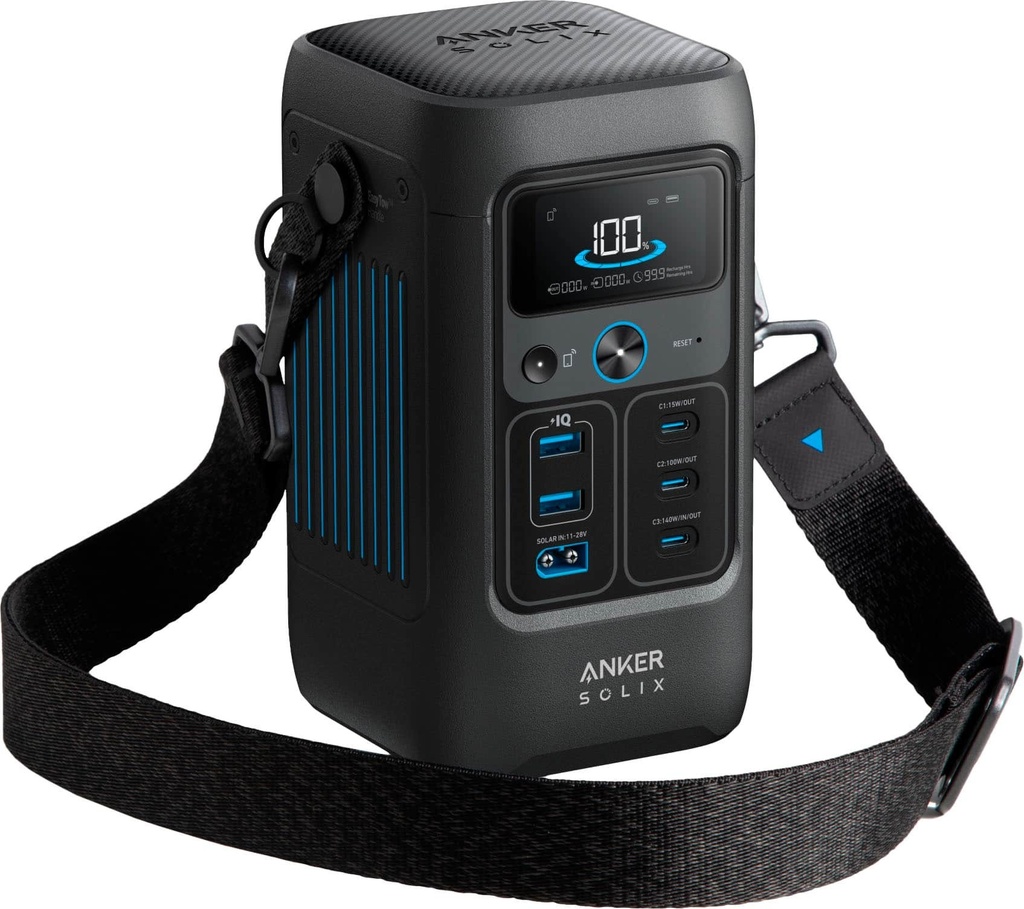 Anker Solix C200XDC Portable Power Station Input: USB-C