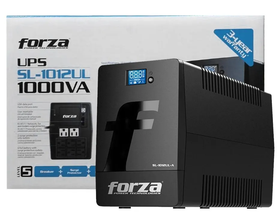 [POW-UPS-F1001] Forza Backup UPS 1000VA NT-1001/NT1011