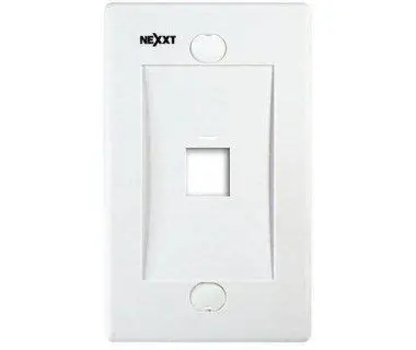 NEXXT Wall Plate 1 Port AW160NXT01