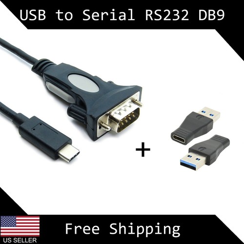 Cable: USB to Serial (9pin) DB9 6FT