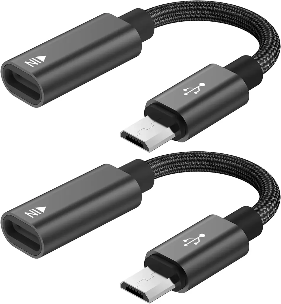 USB Type C Female to Micro USB Male adapter