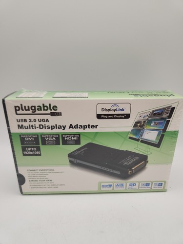 Pluagble USB 2.0 to VGA/DVI/HDMI video graphics adapter