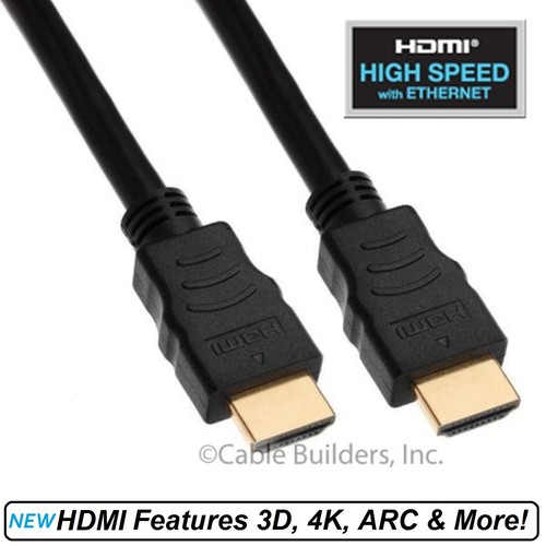 Cable: HDMI (m) to HDMI (m)  10 FT