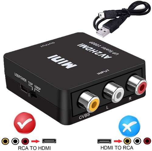 HDMI To  Composite Video/Audio Adapter