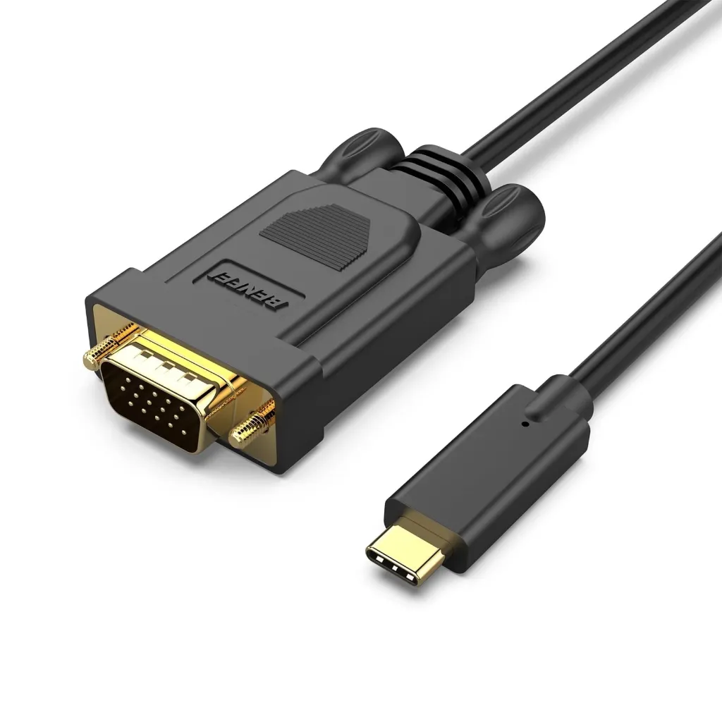 [CAB-USBC-VGA] Benfei USB-C male to VGA male cable 6ft