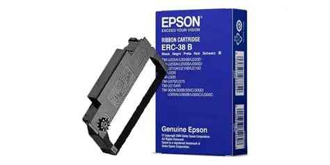 [CRT-E38B] Cartridge Ribbon ERC-38B Epson Black