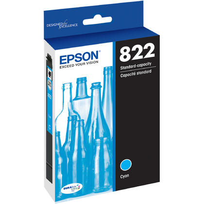 [CRT-ET822C] Epson T822 (T822220) Ink Cartridge Original Cyan For WF-3820/3823/4820/4830/4833/4834