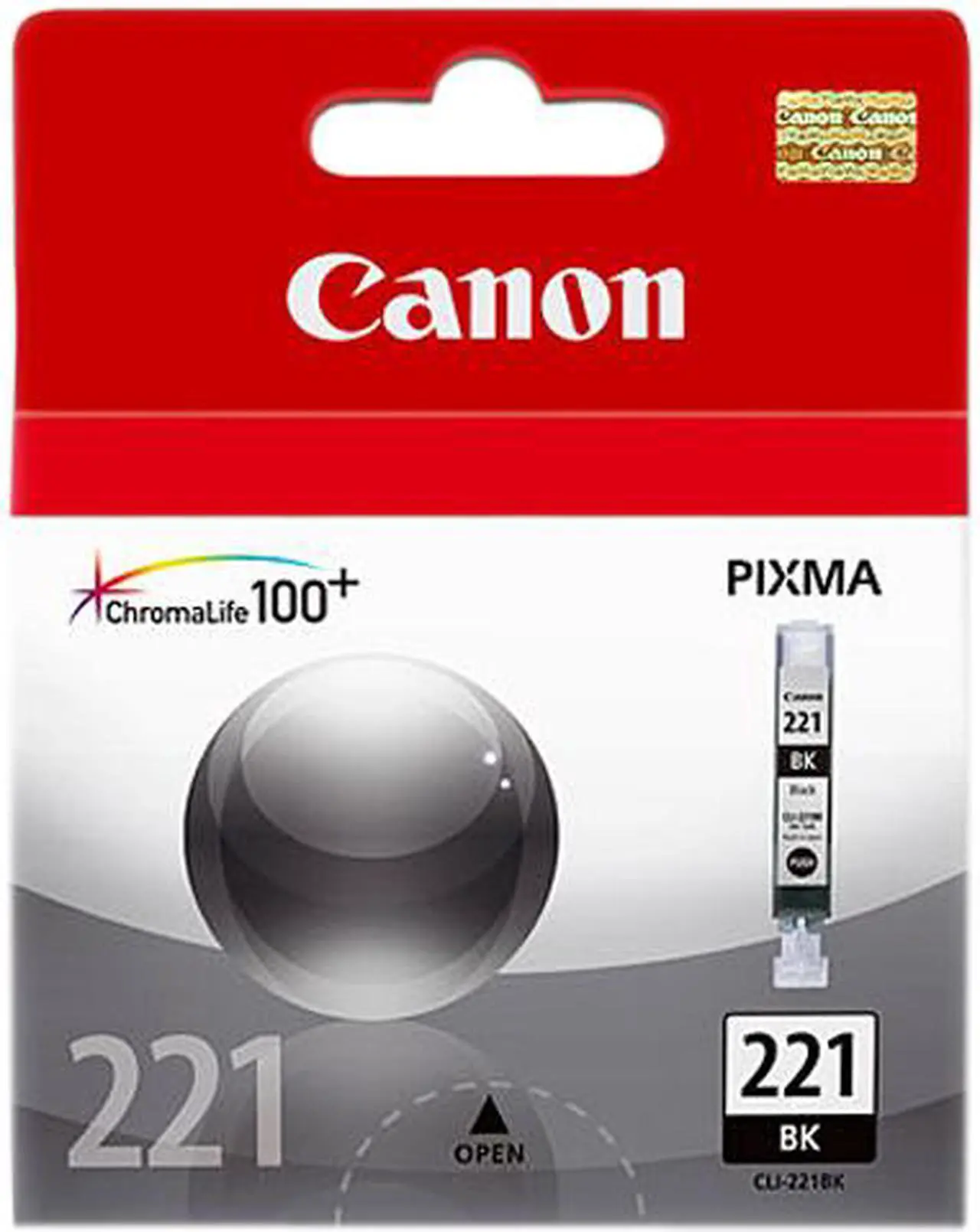 [CRT-C221B] Cartridge: Canon CLI-221 Black