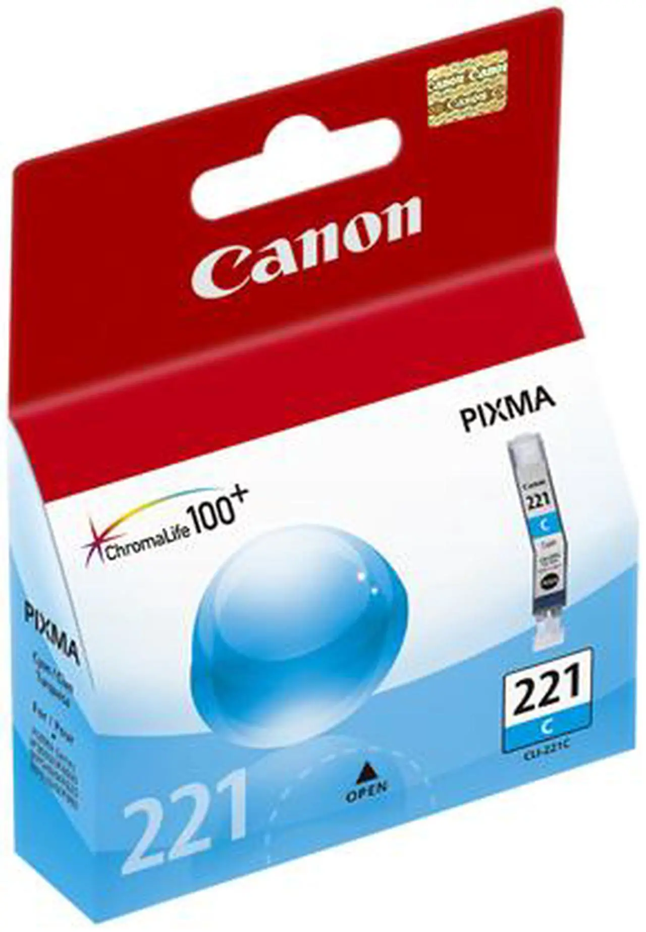 Cartridge: Canon CLI-221 Cyan