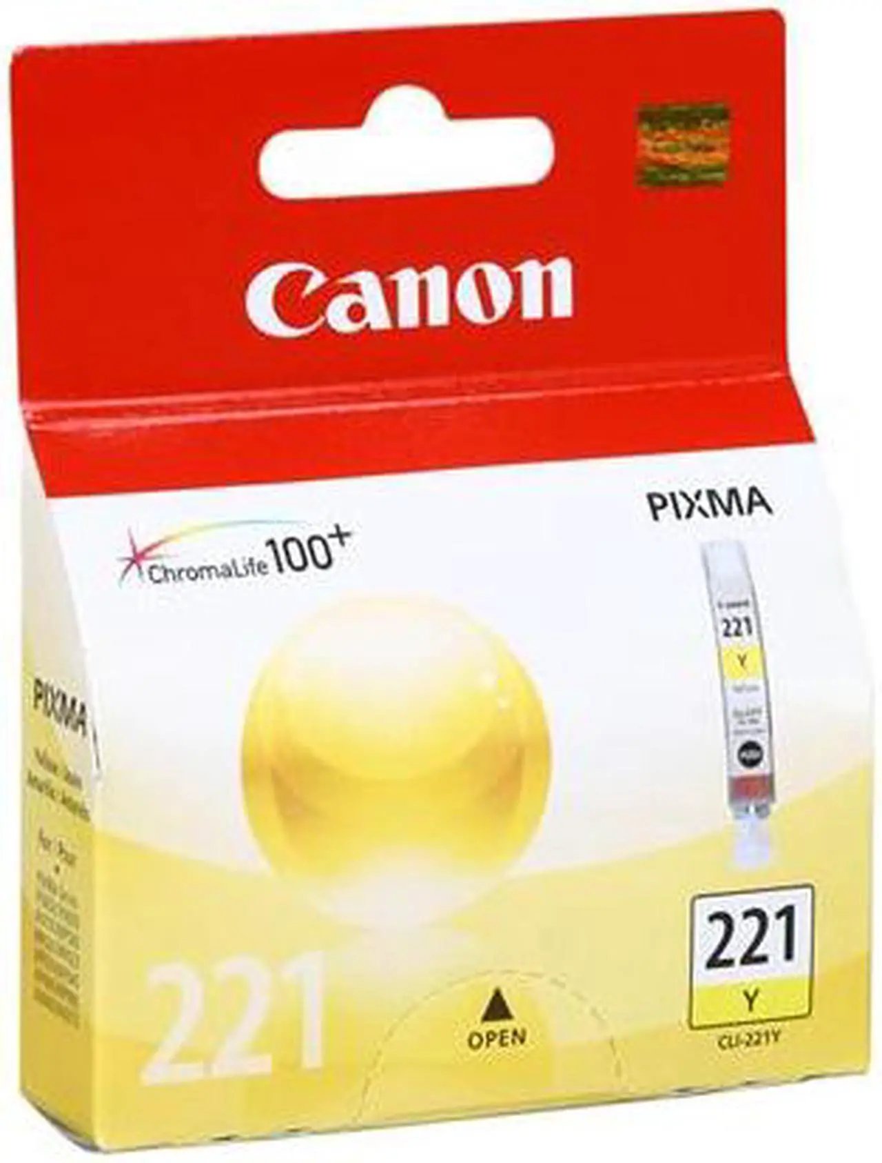 Cartridge: Canon CLI-221 Yellow