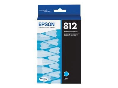 [CRT-E812C] Cartridge : Epson 812 Cyan 