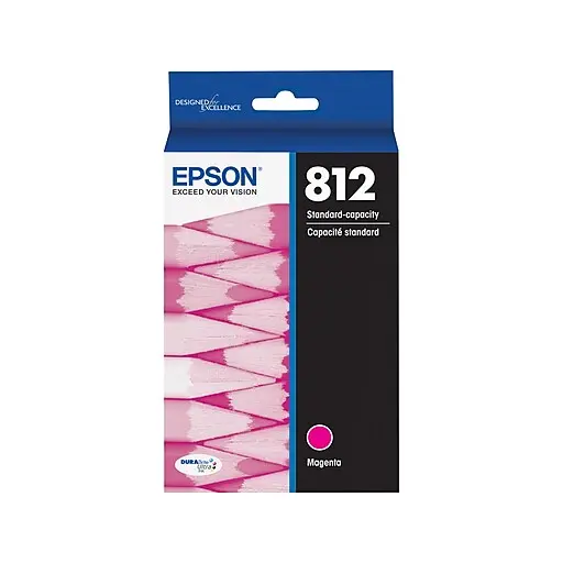 [CRT-E812M] Cartridge : Epson 812 Magenta 