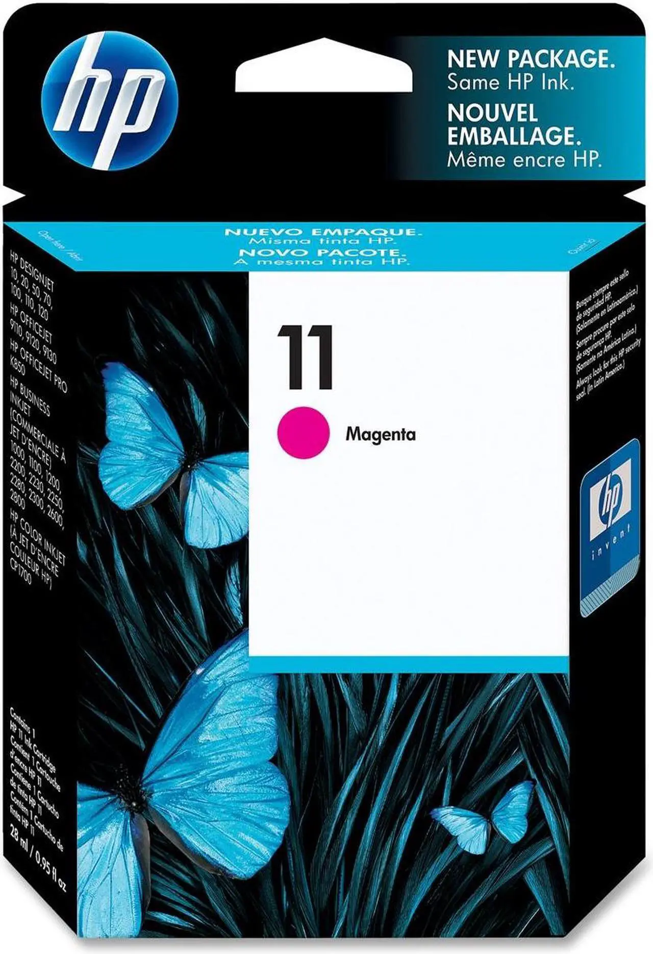 Cartridge:HP11Magenta,C4837A
