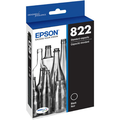 Epson T822 (T822120) Ink Cartridge Original Black For WF-3820/3823/4820/4830/4833/4834