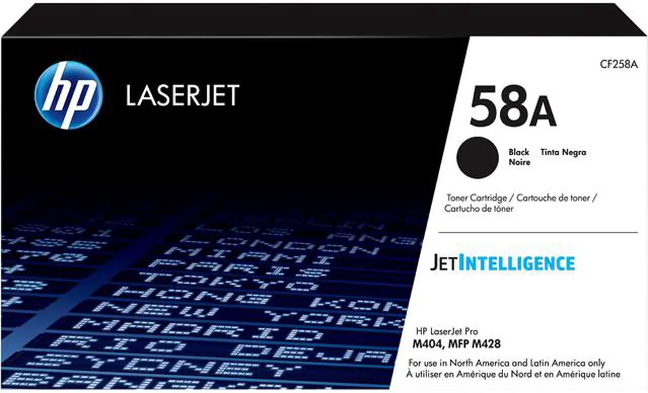 [CRT-HP58B] Cartridge:HP58A Black Toner