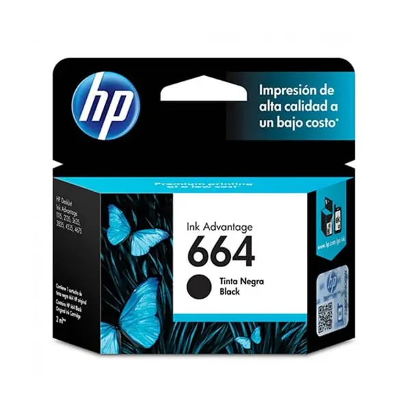 [CRT-HP664B] Cartridge HP664 Black