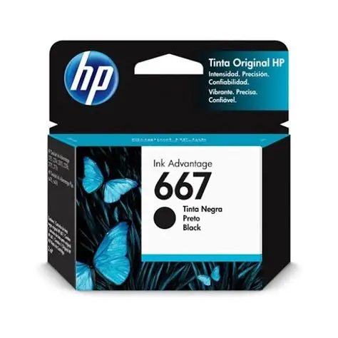 [CRT-HP667B] Cartridge HP667 Black