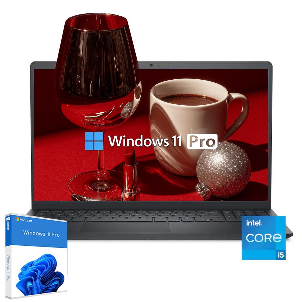 [L-DELL-DC15250] Laptop Dell I1 Core intel 15-1334U 8GB DDR4 3200 Memory 512GB Storage 15.6''Touchscreen 15 DC15250 Windows 11