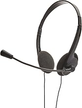 Headset:KlipXtreme KHS-815 Ear-Cup Microphone 3.5mm