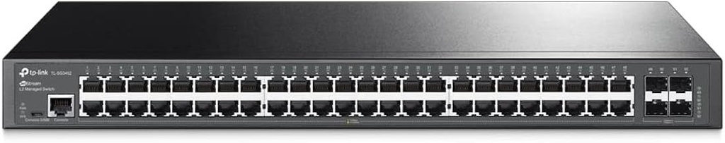Switch:48Port Gigabit L2+Managed w 4 SFP slots TP-Link