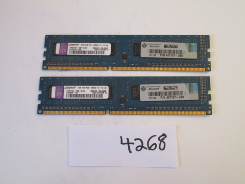 [MEM-001D] Memory: 4GB DDR3 1333/10600 Kingston