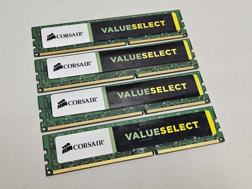 [MEM-009H] Memory: 4X 4GB DDR3 1333MHz Corsair P/ST