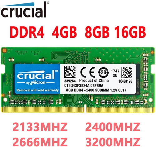 [MEM-011M] Memory: 4GB Crucial DDR4 2666